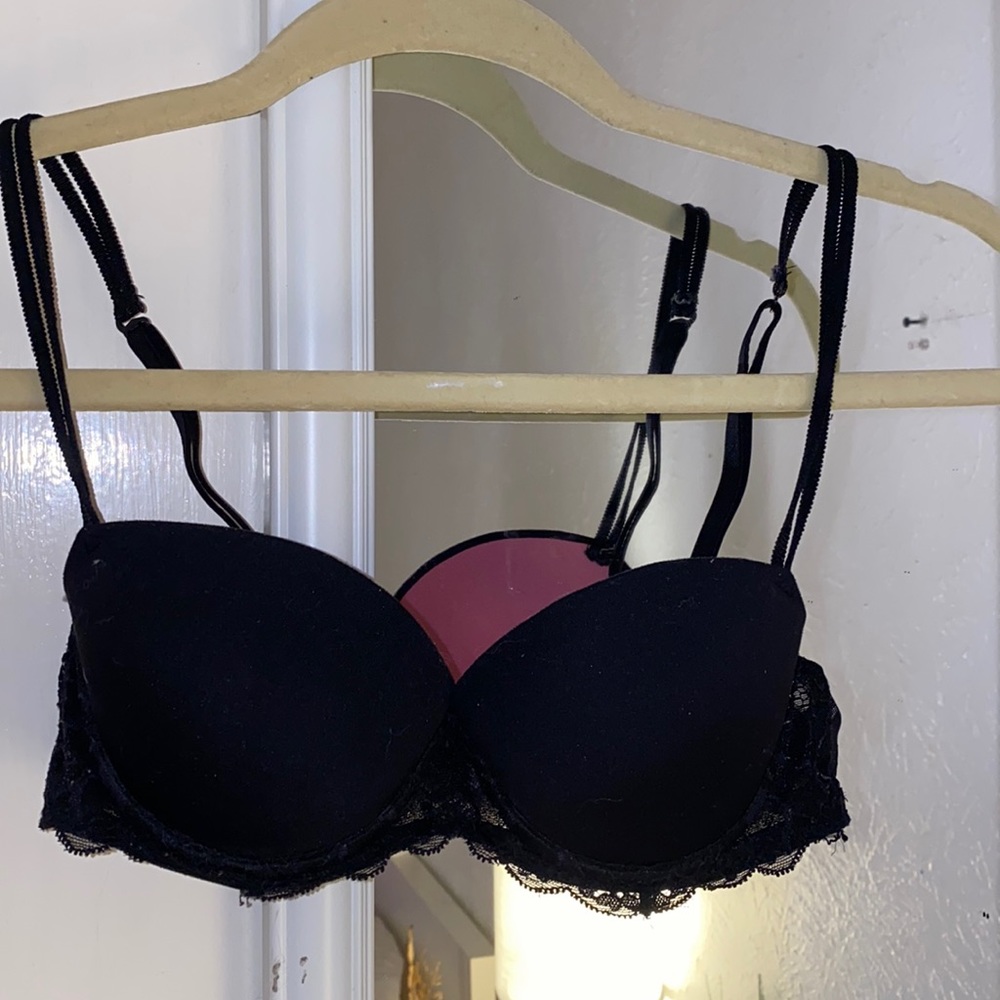 PINK balconette bra
